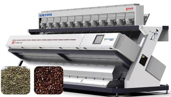 품질  768 Channels Coffee Bean Color Sorter Machine With Altera Processor / CCD Camera 공장