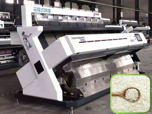 Rice Color Sorting Equipment Precise Target Positioning 6.0Kw RGB 5400 Pixel